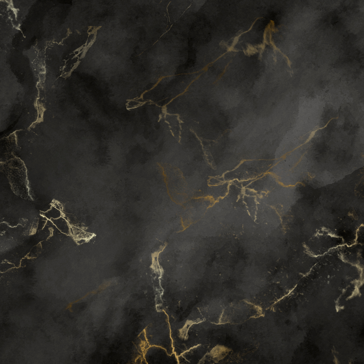 Modern Prints - Black and Gold Marble