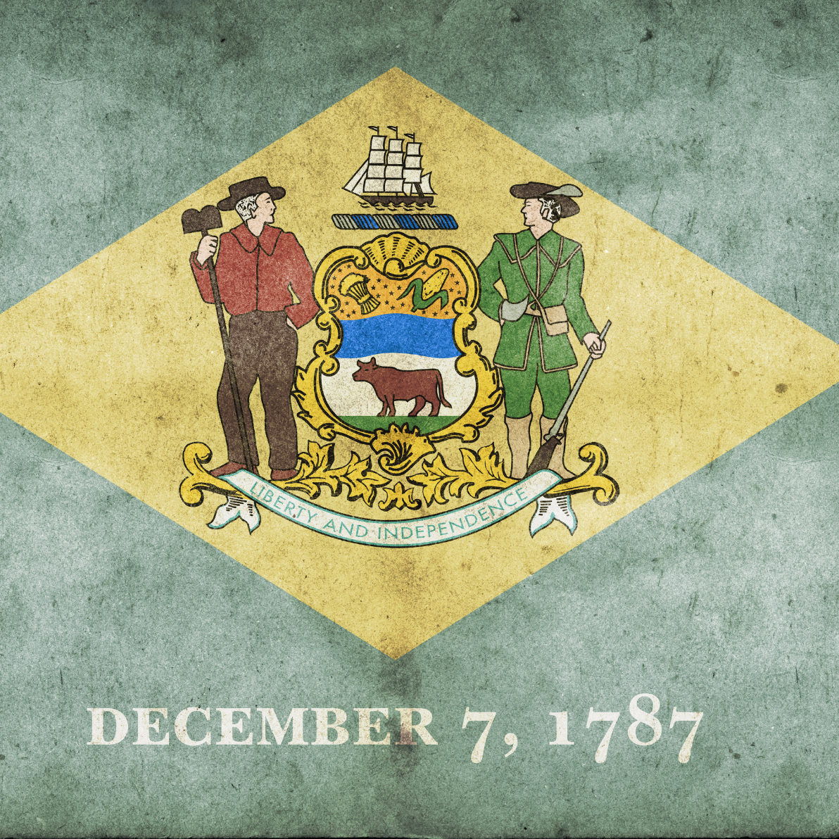 United States Prints - Delaware