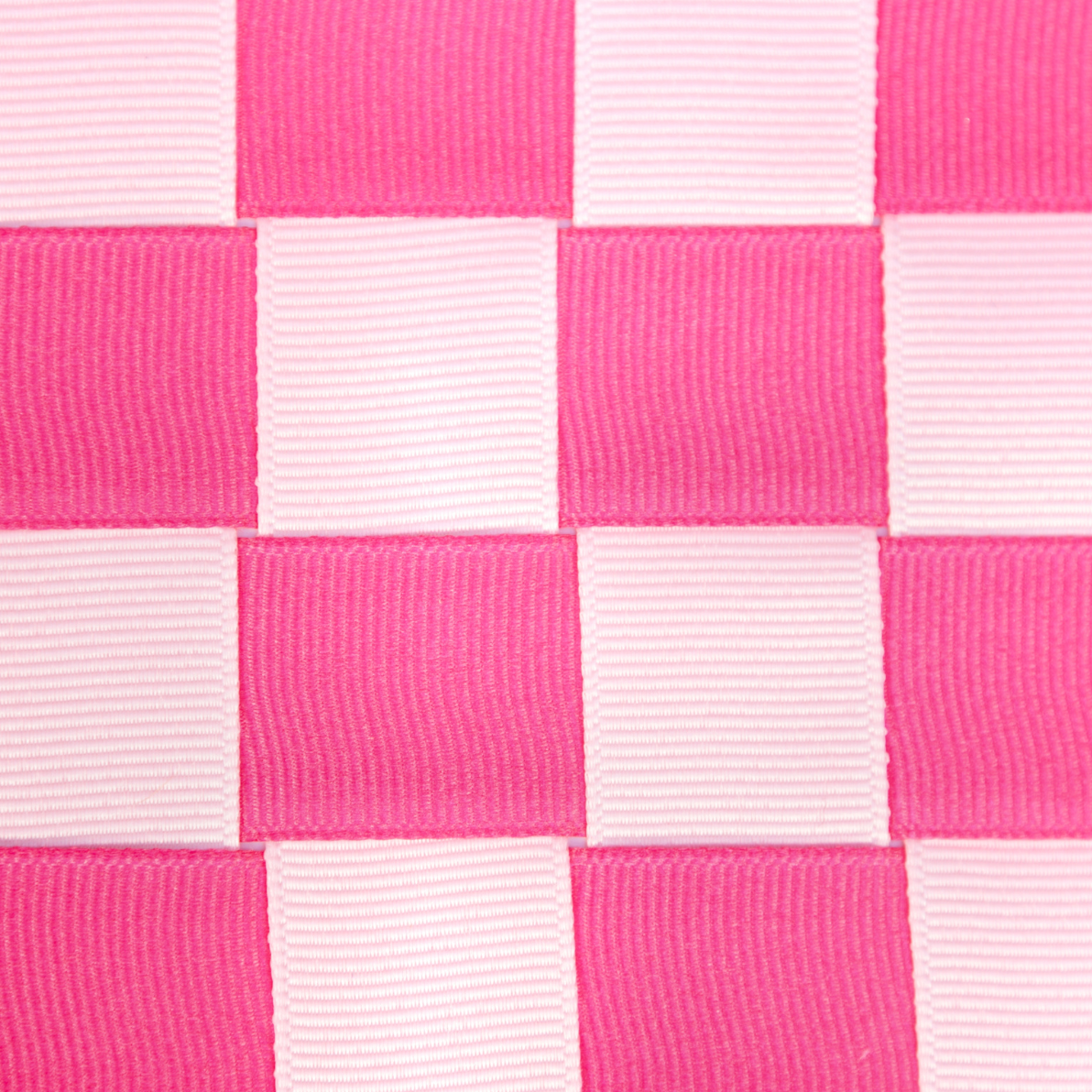 Checkered Print - Hot Pink Check