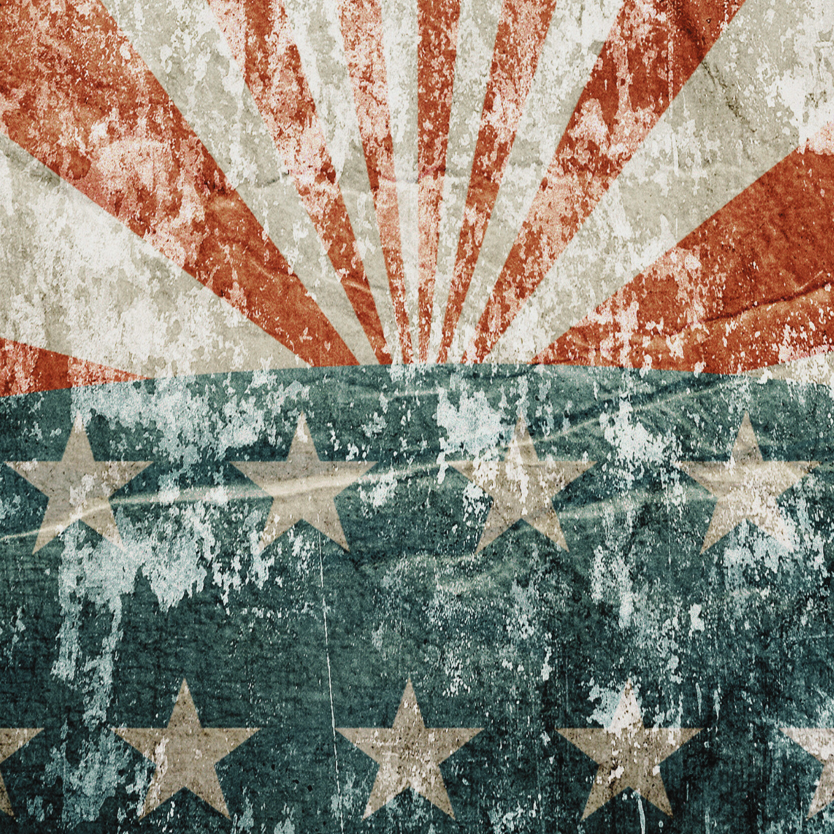 Patriotic Print - USA Flag 2