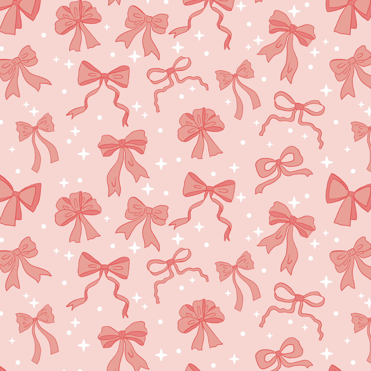 Cheerful Prints - Princess Bows