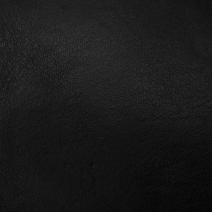 Western Print - Black Leather