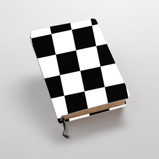 Checkered Print - Black & White Check