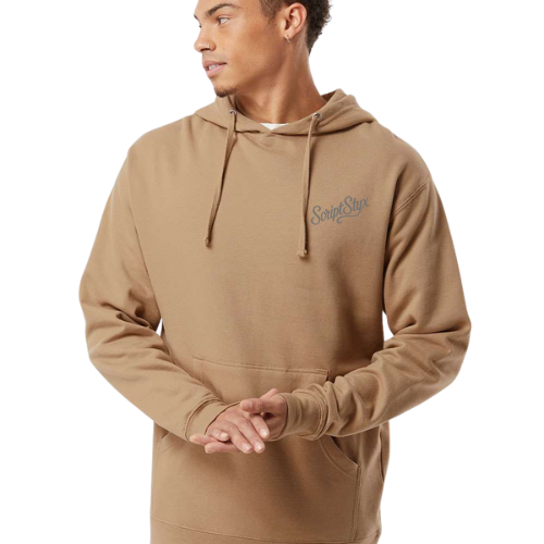Subtle Cross ScriptStyx Hoodie