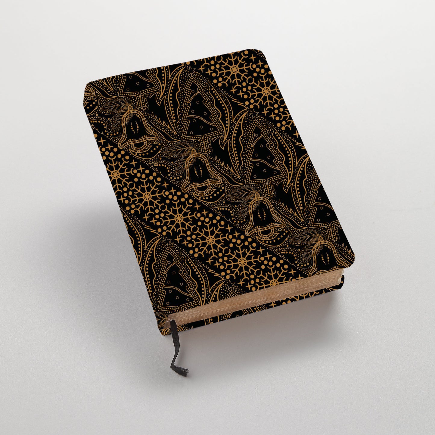 Christmas Prints - Black and Gold Bells