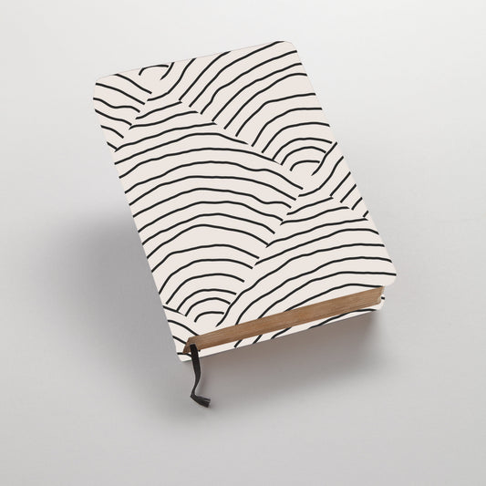 Modern Prints - Black and White Curves