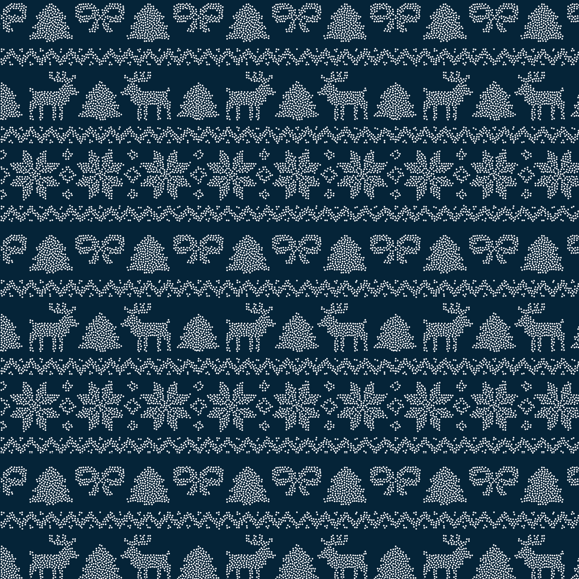 Christmas Prints - Blue Christmas Sweater