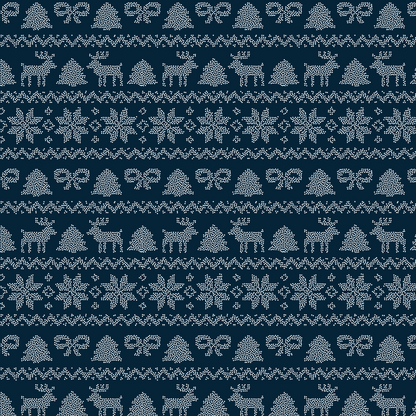 Christmas Prints - Blue Christmas Sweater