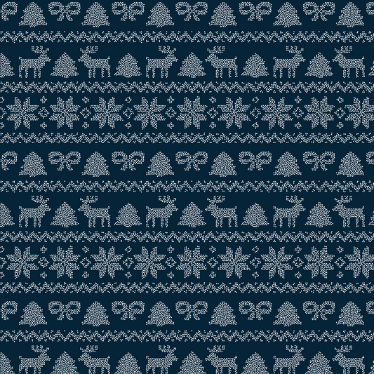 Christmas Prints - Blue Christmas Sweater