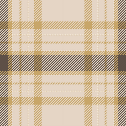 Plaid Print - Brown Plaid
