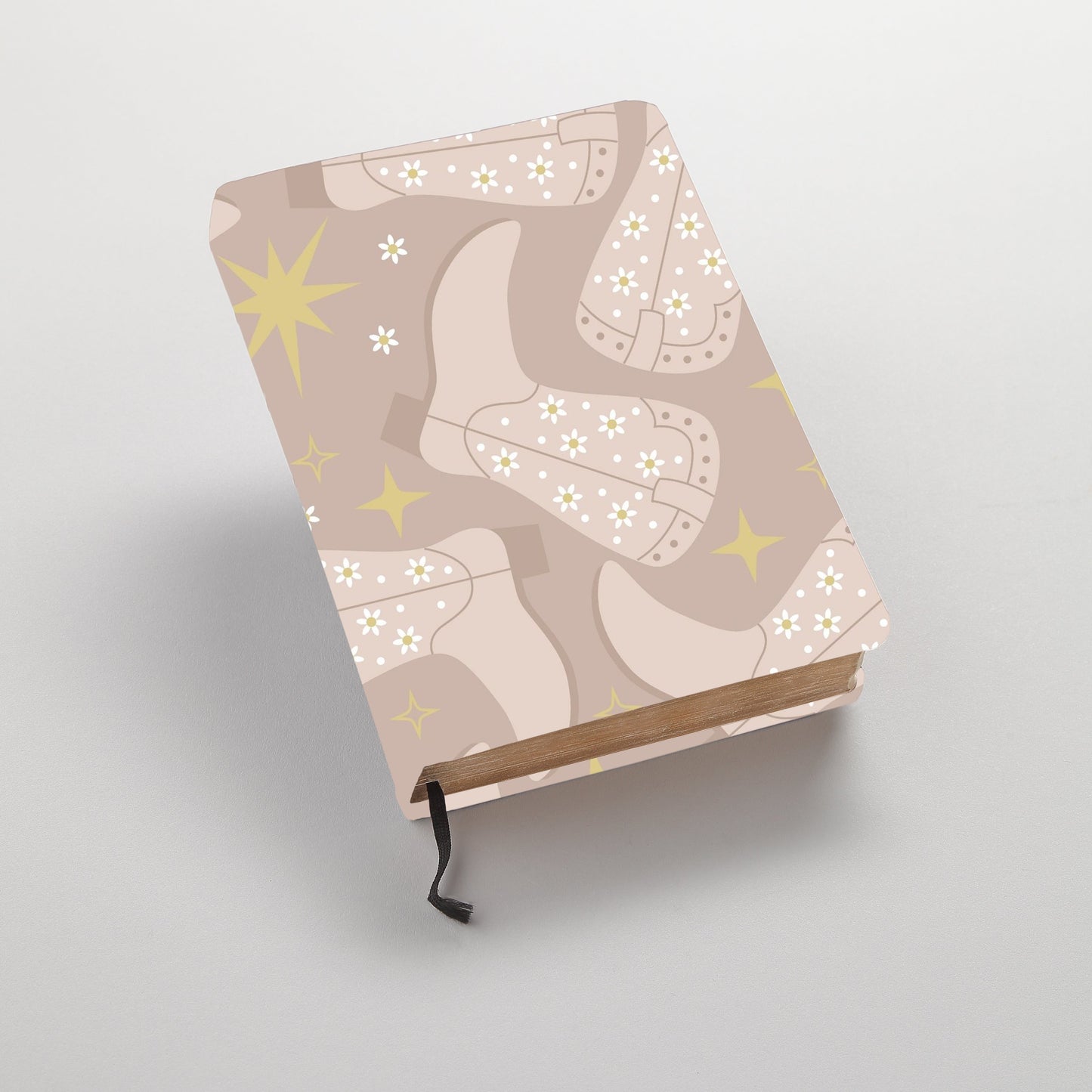Western Print - Pink Daisy Boots
