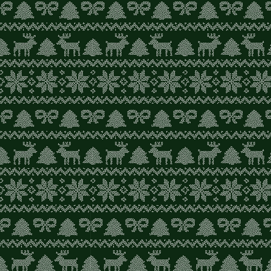 Christmas Prints - Green Christmas Sweater