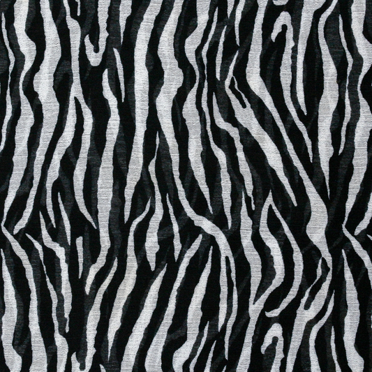 Animal Print - Grey Zebra