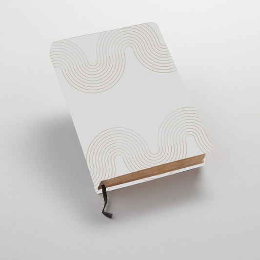 Modern Prints - Grey & Gold Swirl