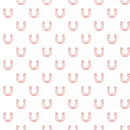 Western Print - Pink Horseshoe