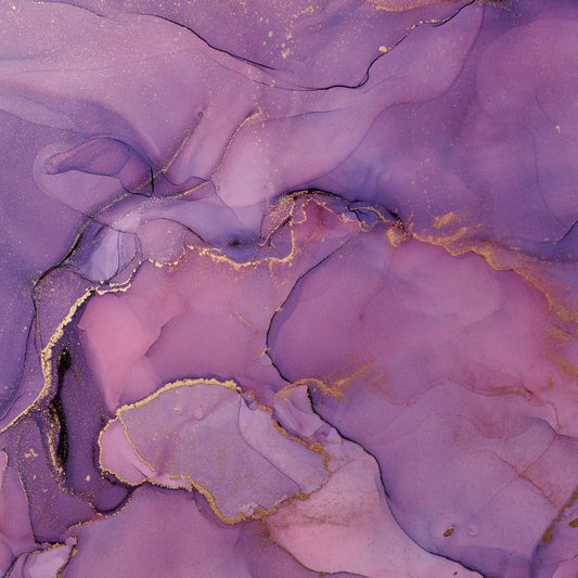 Modern Prints - Purple Marble