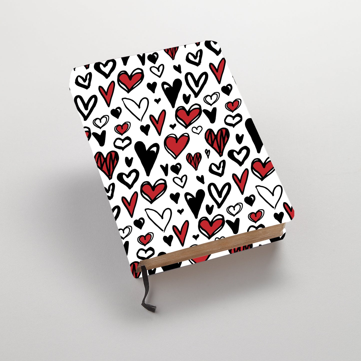 Red and Black Hearts