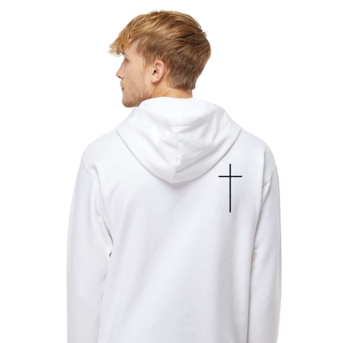 Subtle Cross ScriptStyx Hoodie