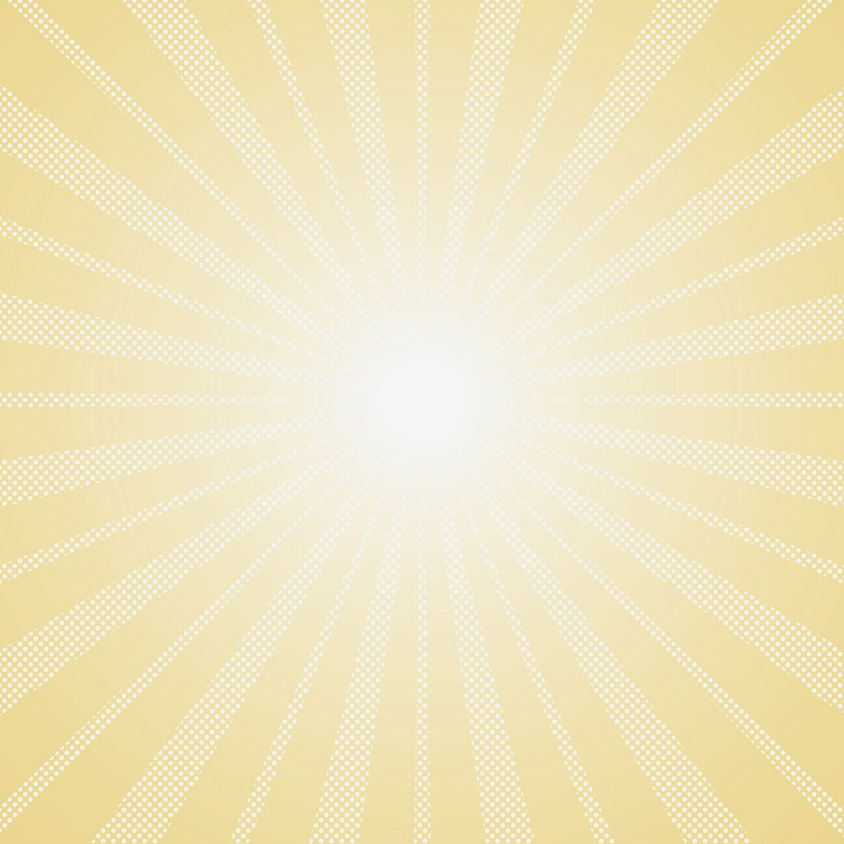 Cheerful Prints - Yellow Burst