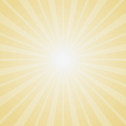 Cheerful Prints - Yellow Burst