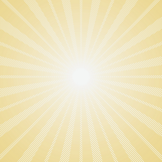 Cheerful Prints - Yellow Burst