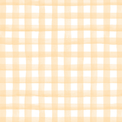 Plaid Print - Yellow Plaid